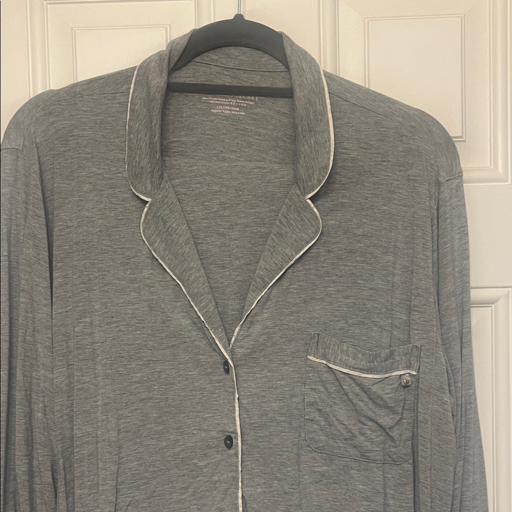 Victoria’s Secret So Soft Modal Long pajama set.  Like new, size Large.